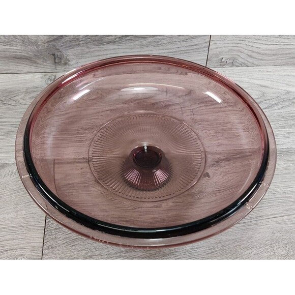 Pyrex Round Replacement Cranberry Lid Pyrex V2.5C 8.5" 2.5L Vision Saucepan - Picture 2 of 4